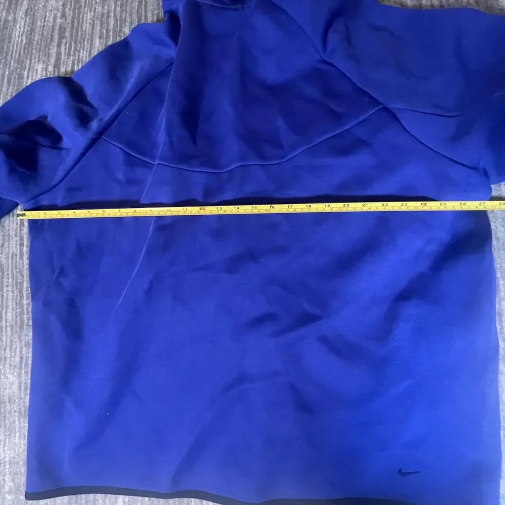 Nike Tech Fleece Hoodie Jacket Mens 3XL Blue Full Zip Windrunner HV0949-539